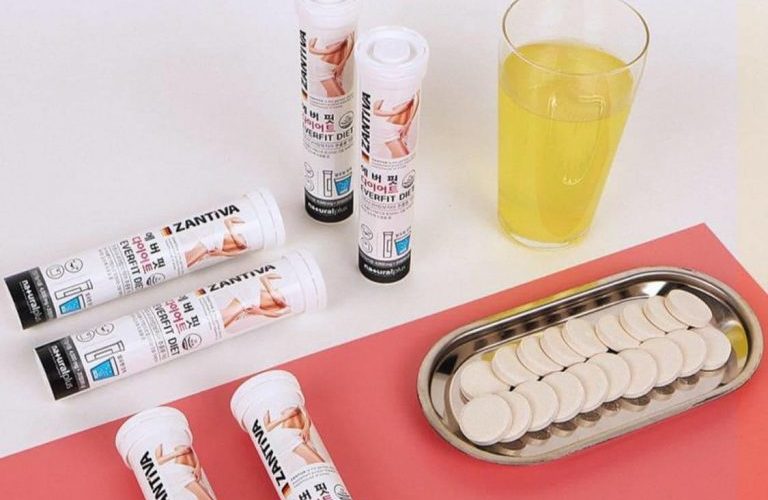 Viên sủi giảm cân Zantiva - Ảnh 1