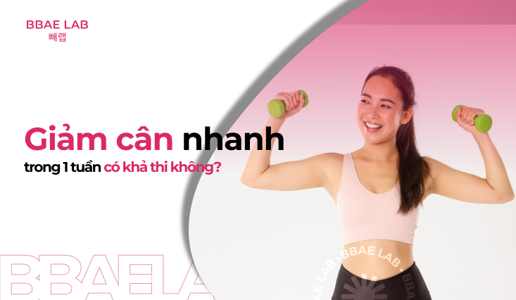giảm cân nhanh 1 tuần