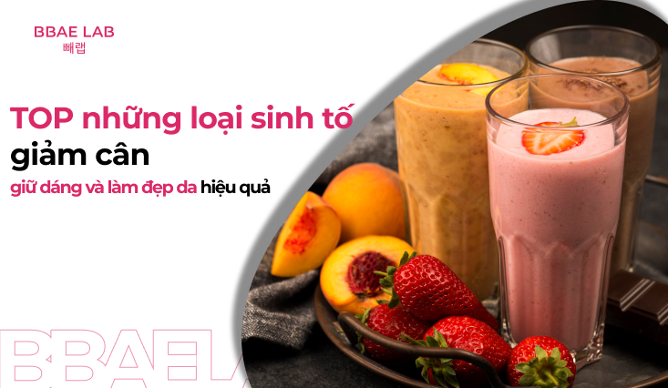 sinh tố giảm cân