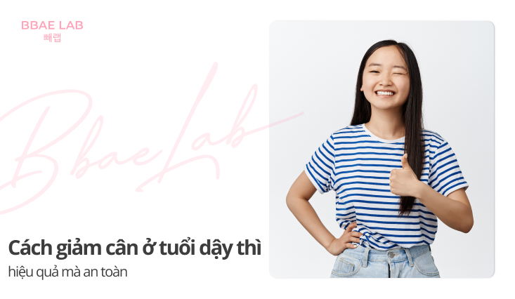 giảm cân ở tuổi dậy thì