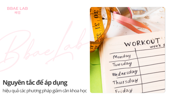phương pháp giảm cân khoa học