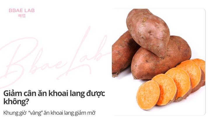 giảm cân ăn khoai lang được không
