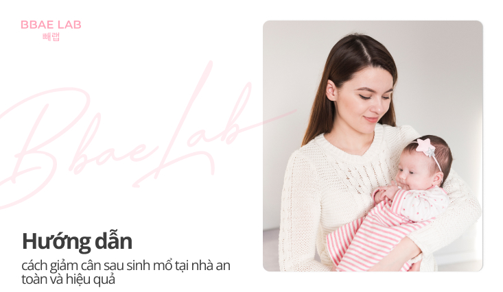 cách giảm cân sau sinh mổ tại nhà 3