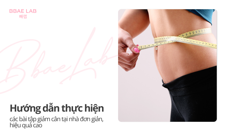 các bài tập giảm cân tại nhà