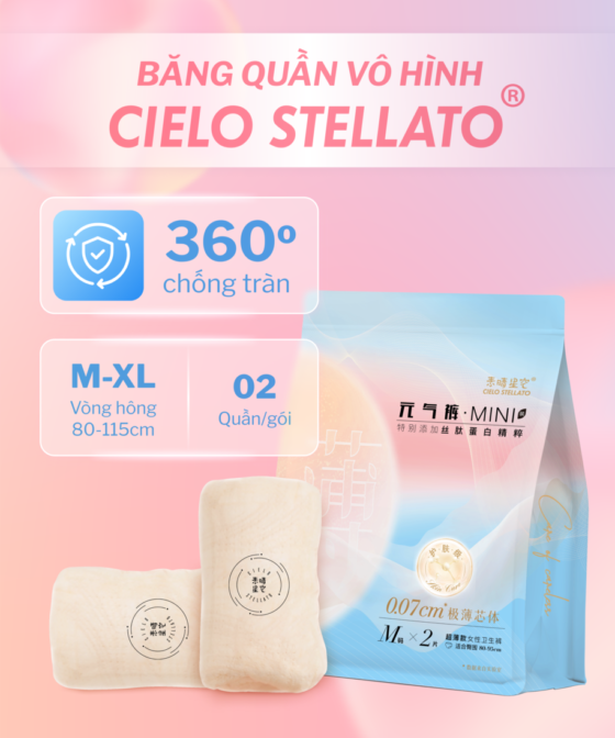 Băng quần vô hình Cielo Stellato