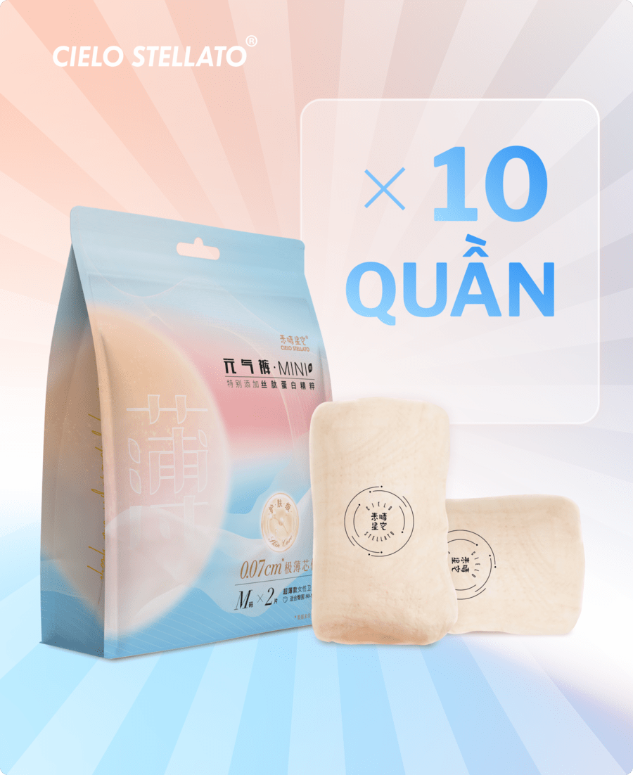 Combo 10 băng quần vô hình Cielo Stellato