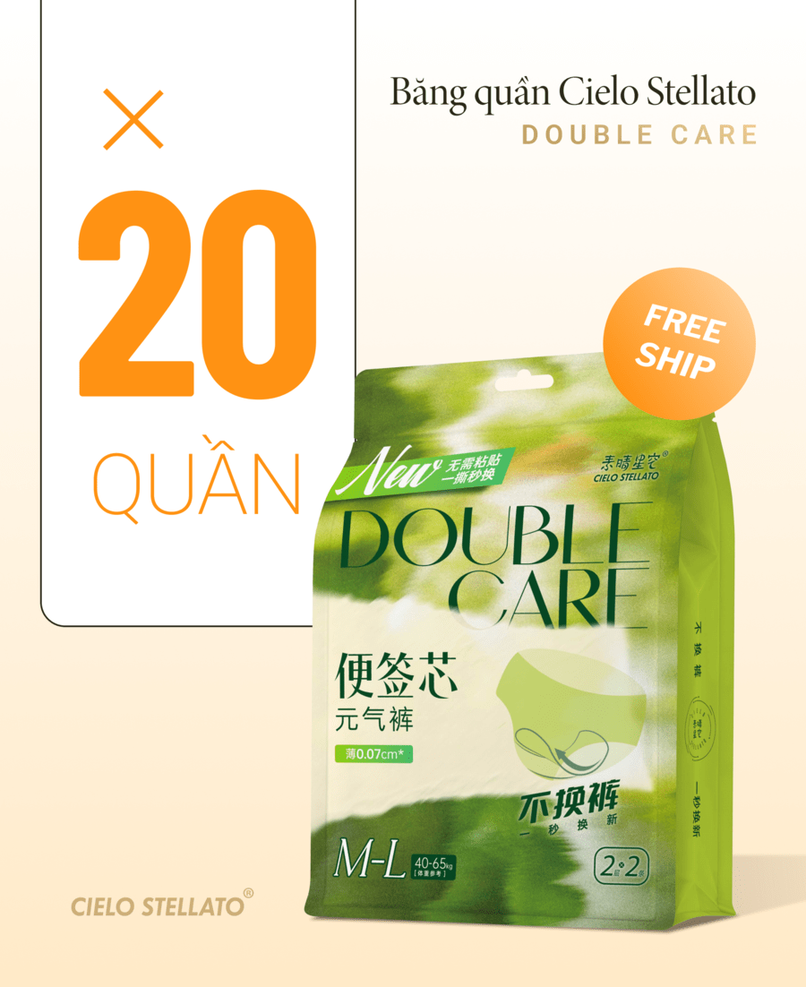 Combo 20 băng quần Cielo Stellato Double Care